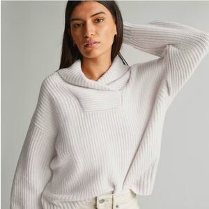 Everlane The Felted Merino Shawl Collar Sweater
